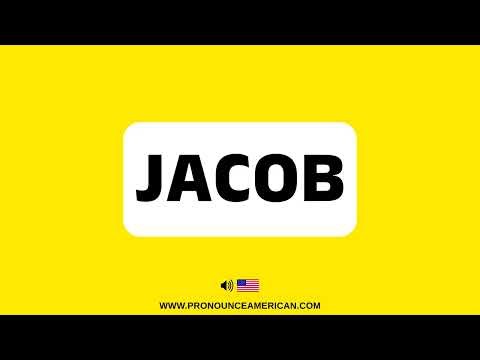 How to Pronounce Jacob (Correctly) | How to Say Jacob