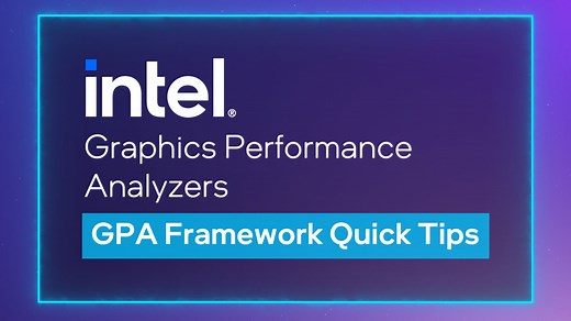 Intel® Graphics Performance Analyzers Framework: Metrics Collector