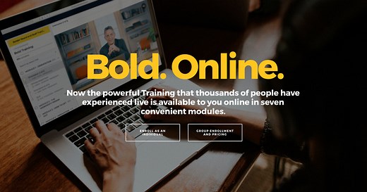Online Version — The Bold Training For Nonprofit Boards and Staff