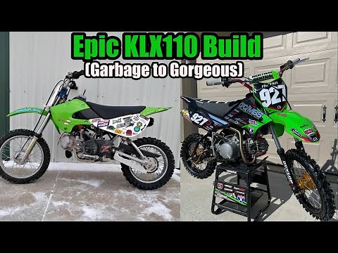 Epic KLX110 Build (Garbage to Gorgeous)