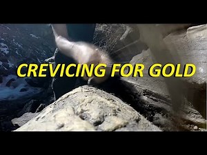 Prospecting Clear Creek, Colorado - Crevicing for Gold!