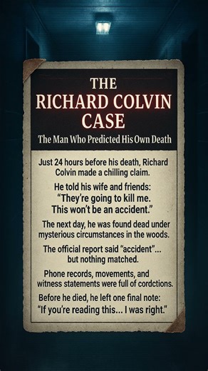 He Predicted His Own Death… and Was Right 😨 | True Crime Mystery #TrueCrime #Unsolved