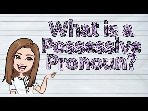 (ENGLISH) What is a Possessive Pronoun? | #iQuestionPH