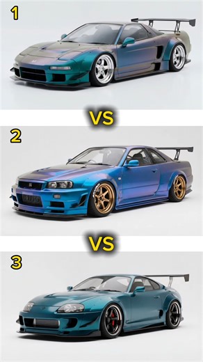 NSX vs GTR vs Supra