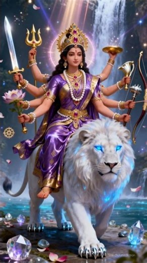 sher pe savar dekho sera wali maa #durgamaa #idanamataji #oc