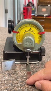 I was surprised to see the difference here using my 20 millionths dial indicator. My old used Mitutoyo 1” gage block is Nearly .0001” out of parallel. Precision inspection work is so fascinating! #abom79 #precision #precisionmetrology #dialindicator #machinisttools #starrett #starretttools #granitesurfaceplate #gageblock | Abom79