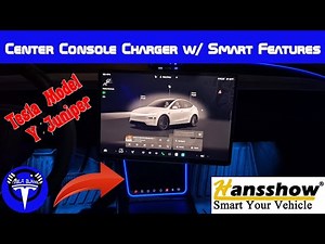 Easy Guide: Install A Center Console Charger With Smart Tech in a Tesla Model Y Juniper #tesla