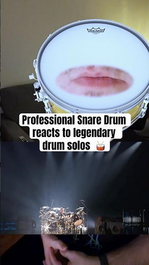 Professional Snare Drum Reacts