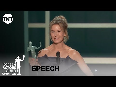 Renée Zellweger: Award Acceptance Speech | 26th Annual SAG Awards | TNT
