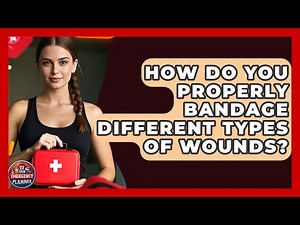 How Do You Properly Bandage Different Types Of Wounds? - Your Emergency Planner