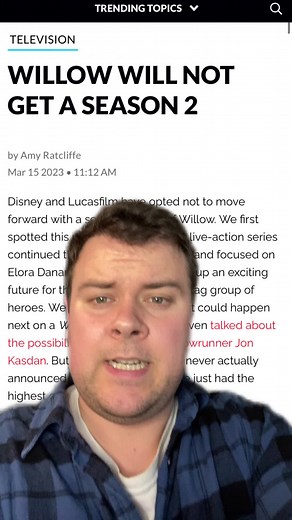 Willow TV Series Canceled on Disney Plus