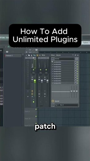 How to add unlimited plugins in fl studio #flstudio #producertips #musicproducer #flstudiotips