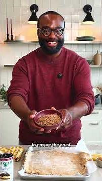 Blueberry Galette with Rosemary Crust