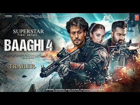 Baaghi 4 - Official Trailer | Tiger Shroff | Kiara Advani | JR NTR | Sajid Nadiadwala | Ahmed Khan