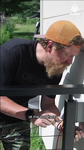 Invisible cable railing terminal installation