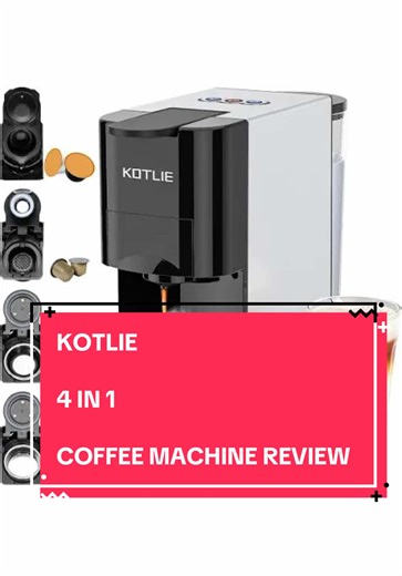 KOTLIE 4-1 Coffee Machine Review