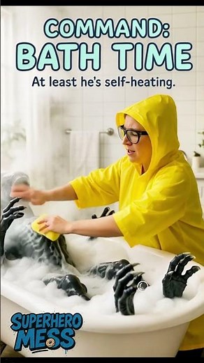 If the Alien was a Family Pet... | Superhero Mess #shorts