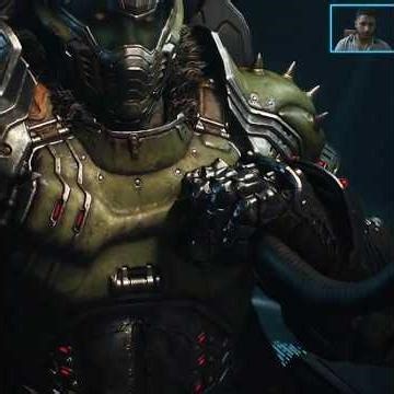 Doomguy Battles a Giant Titan | DOOM The Dark Ages #gamingshorts #demonslayer