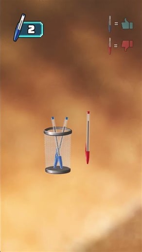 Satisfying Pen Drop Challenge 🎯 | Try Not to Miss!