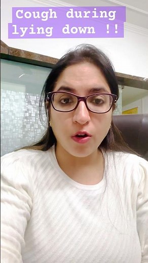 Do you Cough when you lie down?? Find out why