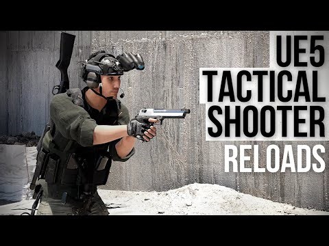 Unreal Engine FPS Reload Animations In 3RD Person View