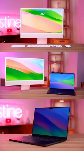 iJustine | New M3 Macs are here! I have a full video on my channel but here’s a quick overview.. 💻🖥️💕 | Instagram
