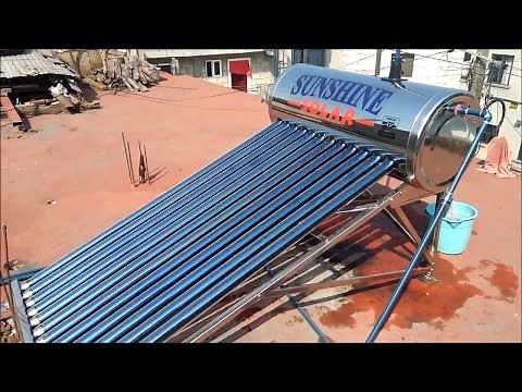 Calentador Solar como lo instale.