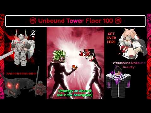 Anime Vanguards Unbound Tower Floor 100 Run