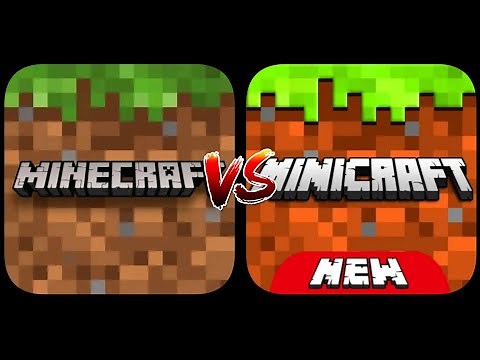 Minecraft PE VS Mini Craft Block Crafting 3D