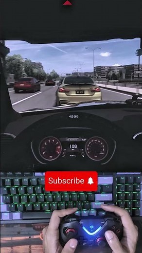 INSANE Traffic POV Hellcat VS BMW