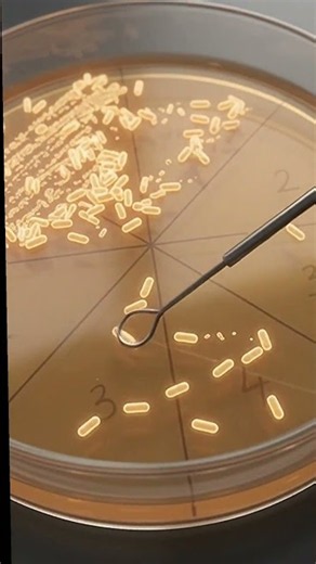 Isolation of Pure Colonies #science #microbiology #viral
