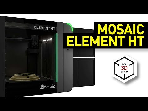 Mosaic Element HT 3D Printer Overview: 8 Material, High-temp Printing