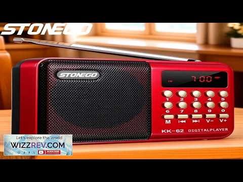 Portable Mini Radio Rechargeable Handheld FM USB TF MP3 Player Wireless Speakers