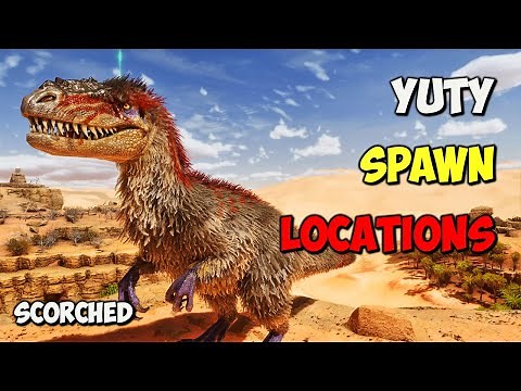 Scorched Earth: BEST Yutyrannus Spawn LOCATIONS | ARK Survival Ascended ASA