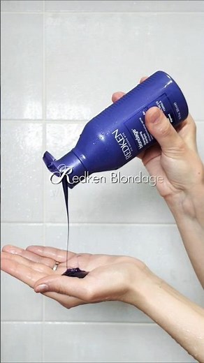 Redken Blondage Purple Shampoo Routine for Blonde Hair