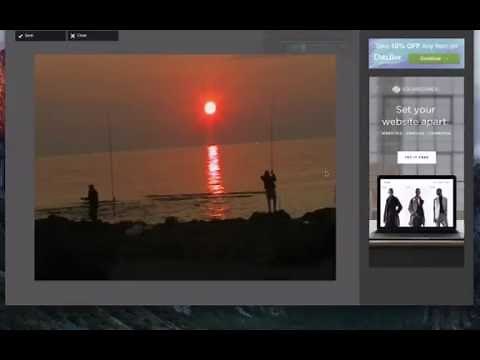 How to rotate an image in Pixlr Express