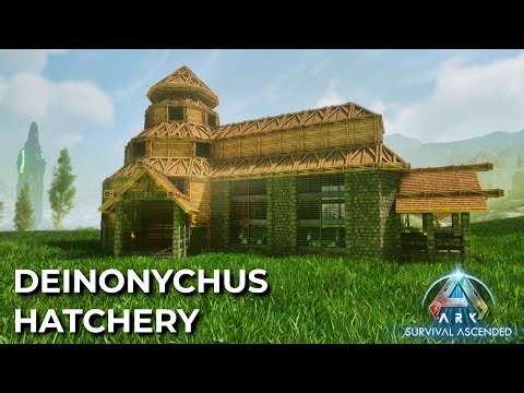 Deinonychus Hatchery | Ark: Survival Ascended | Speed Build