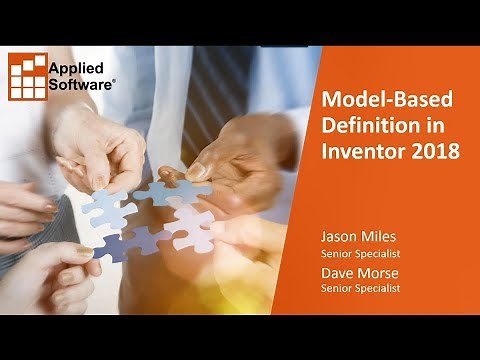 Webinar: Model-Based Definition in Inventor 2018