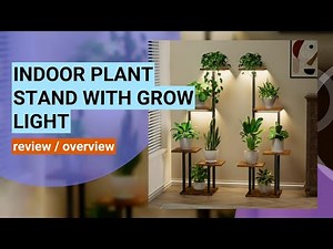 Review: Elevate Your Indoor Garden with the Ultimate Plant Stand & Grow Light Combo!