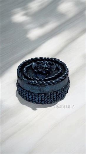 Plastic tin decor ideas #shortsfeed #shorts #diy #jewellerybox