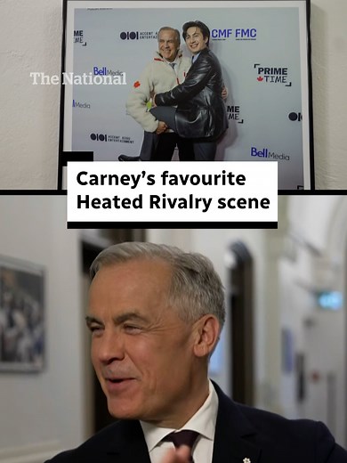 Mark Carney & Hudson Williams: The Story Behind the Heated Rivalry Photo