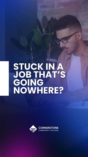 Outgrowing your job isn’t failure it’s growth. #cornerstonecollege #cicccvancouver #careercollege #workandstudycanada #coop