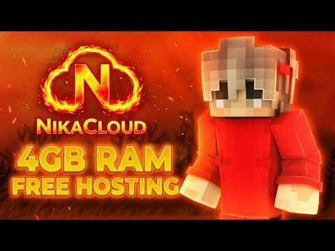 Best 24/7 Minecraft Hosting Nika Cloud 4 GB Ram For Free