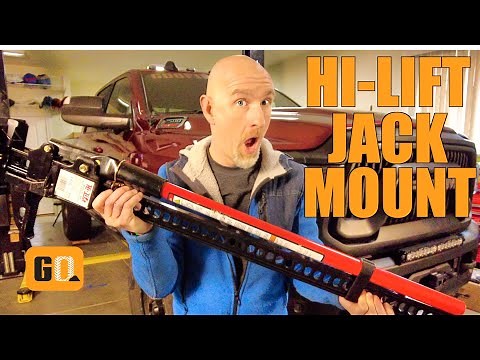 Hi-Lift Jack Mount Install on RAM 2500 Power Wagon