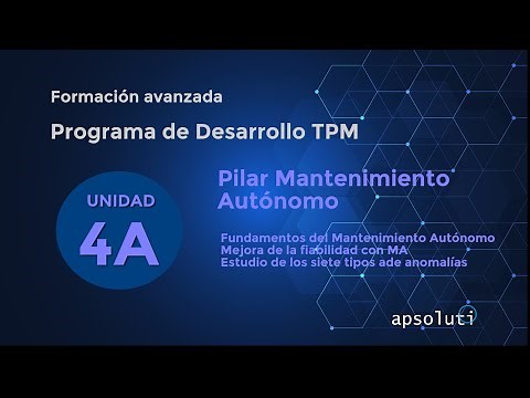 Principios fundamentales del Mantenimiento Autónomo. Introducción al mantenimiento autónomo