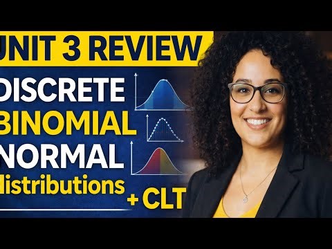 Discrete Probability, Binomial, Normal Distribution, and CLT Review