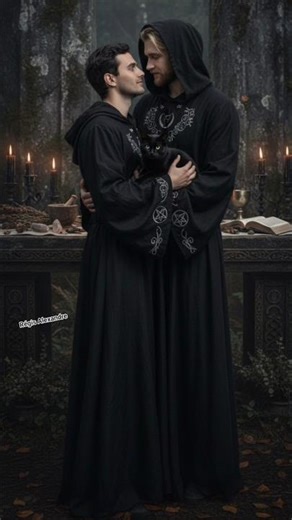 Gay Couples Wicca Wiccan 🐈‍⬛ witch
