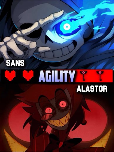 Sans vs Alastor: Epic Showdown in Fan Edits