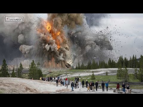 Horrible: USGS live footage sends out devastating warning of new eruption in Yellowstone park