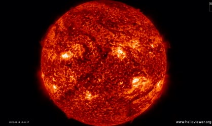 Erupting sun may have sparked cannibal CME towards Earth